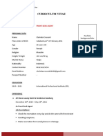 Contoh Format CV & Application Letter (Yang Dipakai)