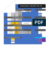 Calcul Du Rouleau Oblique Excel 