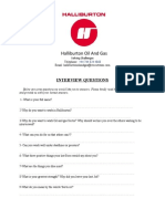 Interview Questions Form