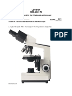 Exercise 2 (Online Version) - The Compound Microscope (Answer Sheet) - Rev - MCFR - DAD