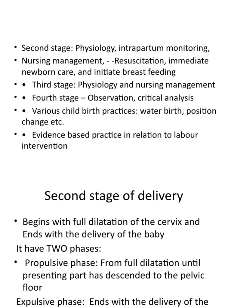 Second Stage of Delivery | PDF | Science & Mathematics