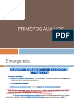 Primeros Auxilios