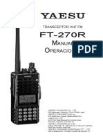 FT-270R Manual Portugues