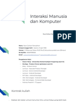 Interaksi Manusia Dan Komputer V1