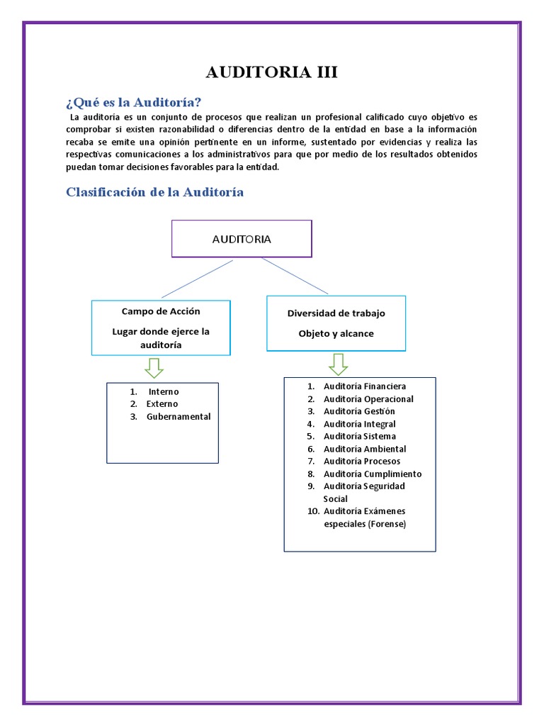 Teoría Auditoria 3 | Descargar gratis PDF | Auditoría | Contralor