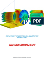 Department of Electrical and Electronics Engineering Electrical Machines Lab II