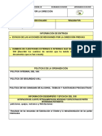 GG-FR-08 Revisión Por La Dirección Ok Fecha