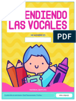 Aprendiendo Las Vocales