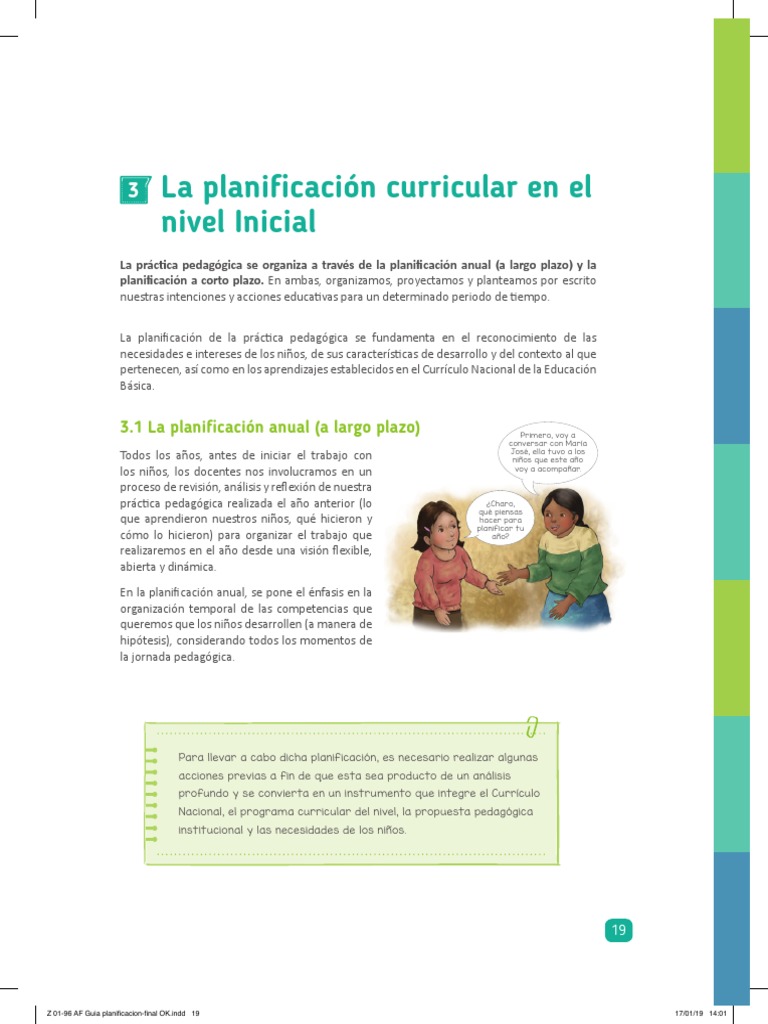 La Planificacion Curricular en El Nivel Inicial | PDF | Plan de ...