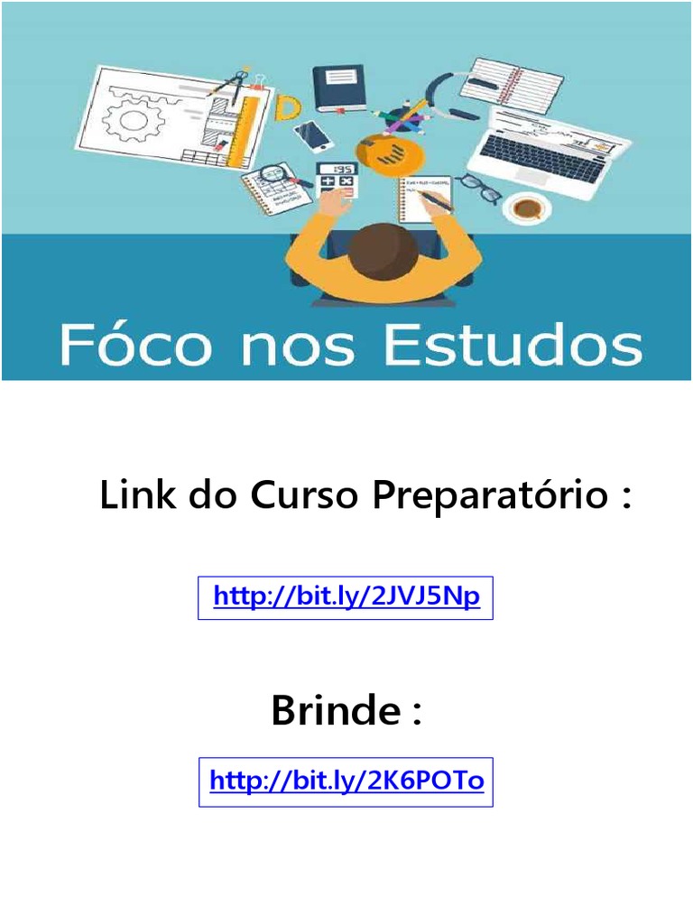 1 F co Nos Estudos Curso Preparat rio PDF