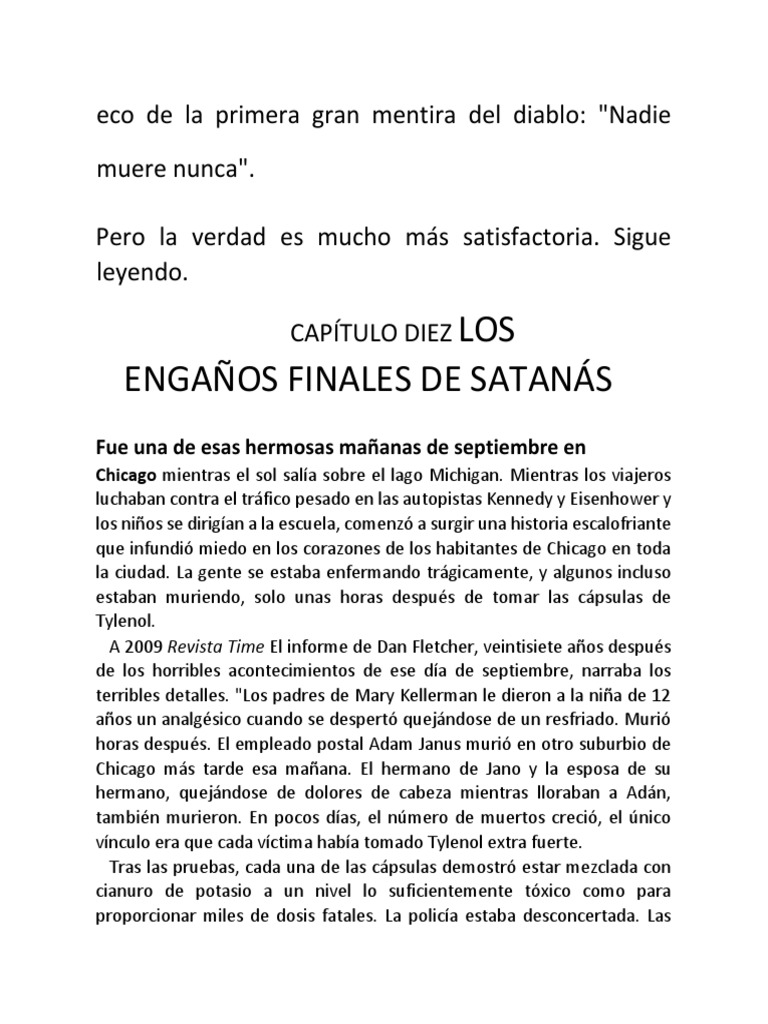 10 Los Engaños Finales de Satanás | PDF | Constantino el grande | Jesús