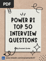 Power BI Top 50 Interview Questions