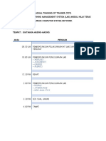 Jadual Training of Trainer Csn