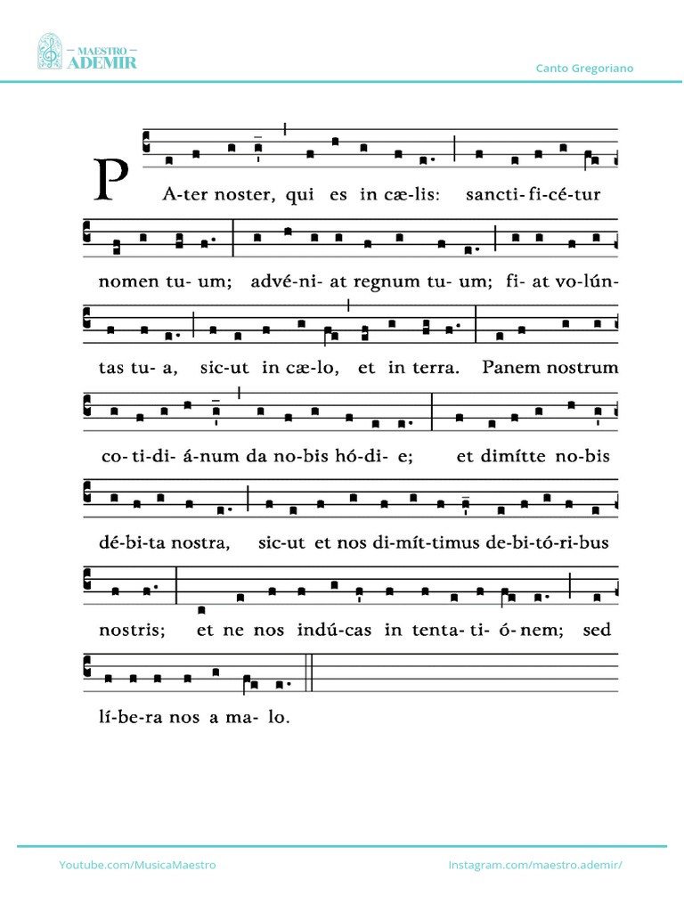 Pater Noster Lat.Lyric-Tekst Chords – VUSAE