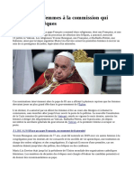 Vatican - Femme À La Commision