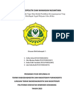 Kel 7 - Makalah Geopolitik Dan Wawasan Nusantara