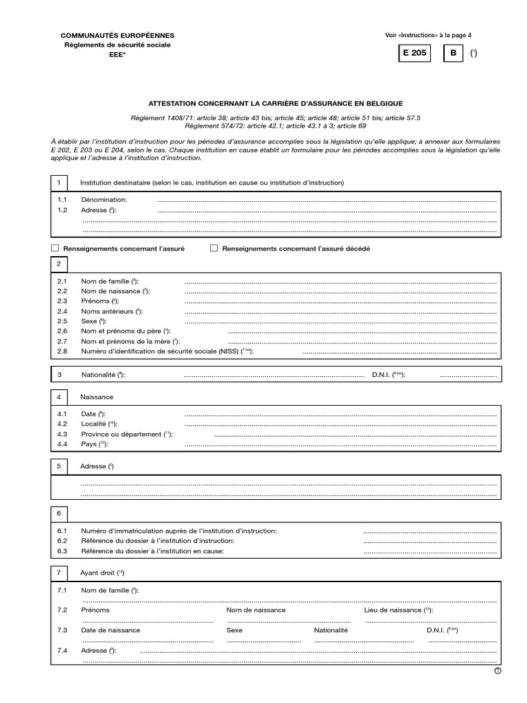 Attestation de carrière en Belgique | PDF | Passeport | France