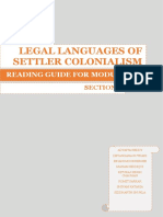 Settler Colonialism Reading Guide - Group 6 (50124)