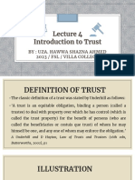 Introduction To Trust