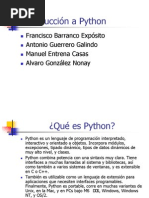 Introducción A Python Presentacion