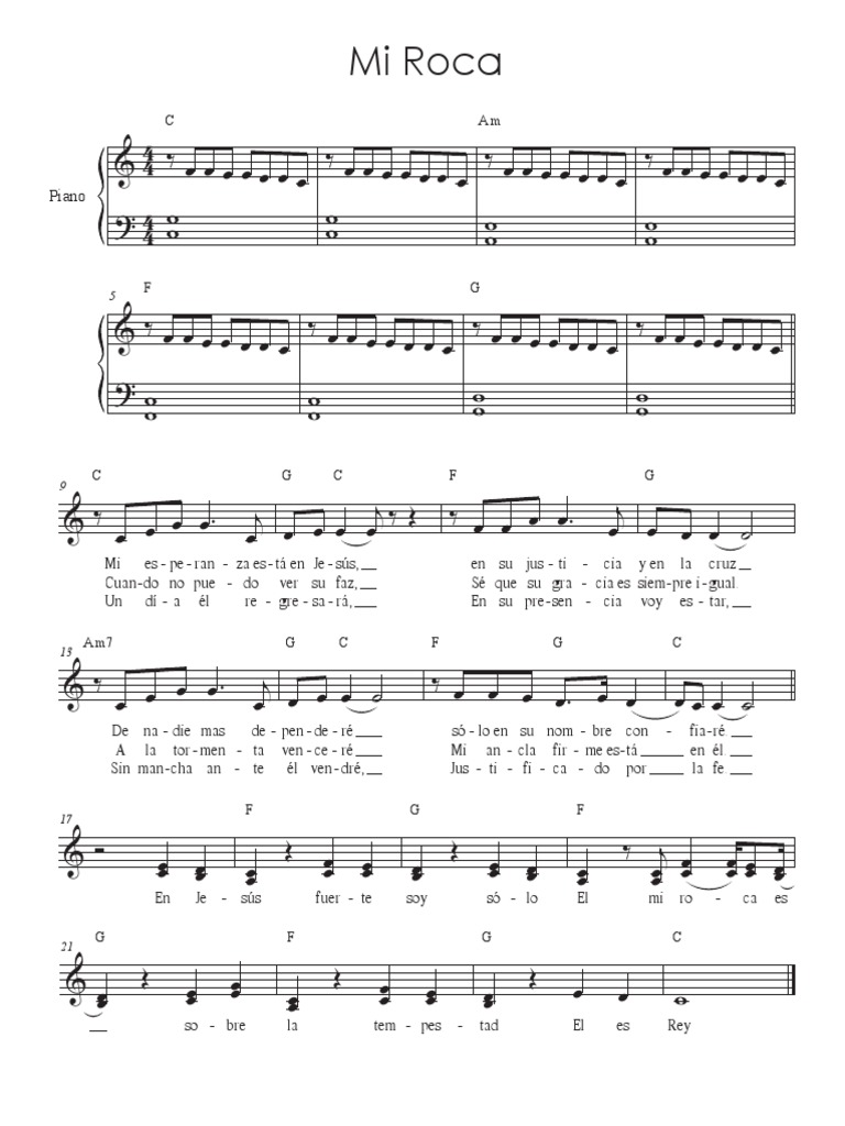 Mi Roca | PDF