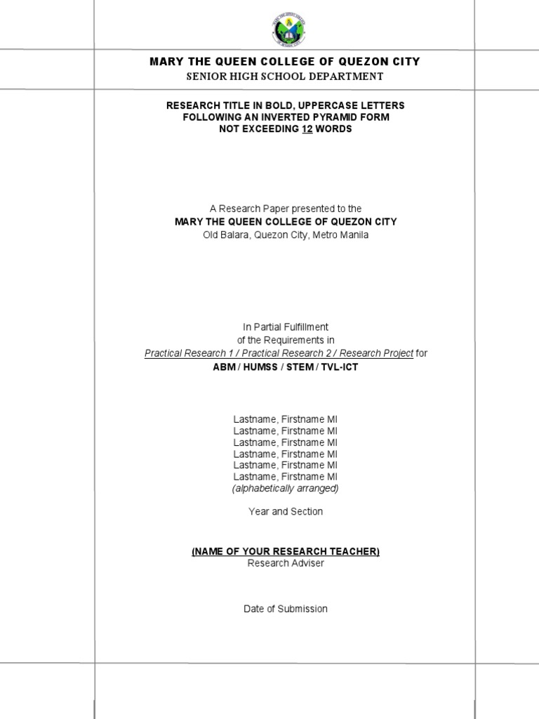 Inverted Pyramid Research Title Guide | PDF | Hypothesis | Data