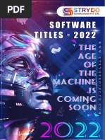 2022-2023 Ieee Software Titles