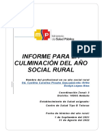 Informe Culminacion Rural Carolina ProaÃ o