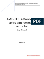 AMX FX3U EThe Manual Ver1.3