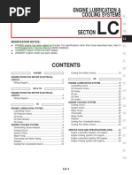 Engine Lubrication & Cooling Systems: Modification Notice