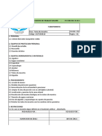 2.7 - Procedimientos Escrito de Trabajo Seguro - PETS