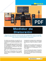 Medidor de Distorsión de Saber Electrónica 418