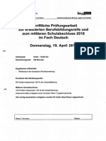 MSA Deutsch 2018 Inkl Loesung