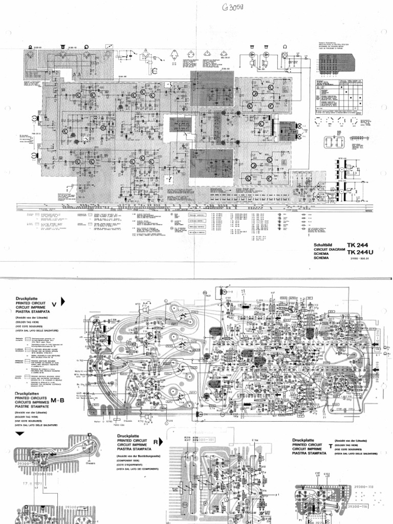 Zwischenradgummis Für GRUNDIG TK 222/ TK 244 / TK 246 / TK 248