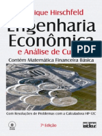 Resumo Engenharia Economica e Analise de Custos Henrique Hirschfeld