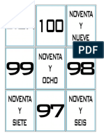 Tarjetas 1 Al 100