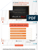 PPT BEDAH SOAL - UKOM ATLM - Dr. Dian Wuri Astuti, M.SC (30 Juni 22)