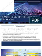 Cambio de Matriz Energética en Nicaragua