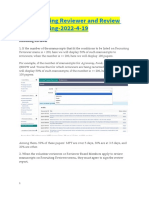 Manuscript Status Explained | PDF | Academic Journal | Public Sphere