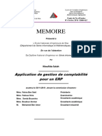 Application de Gestion de Comptabilité Pour Un ERP