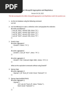 Lab-MongoDB Aggregation and MapReduce