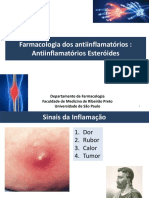 Farmacologia dos AntiinflamatriosEsteroids2019 FQC