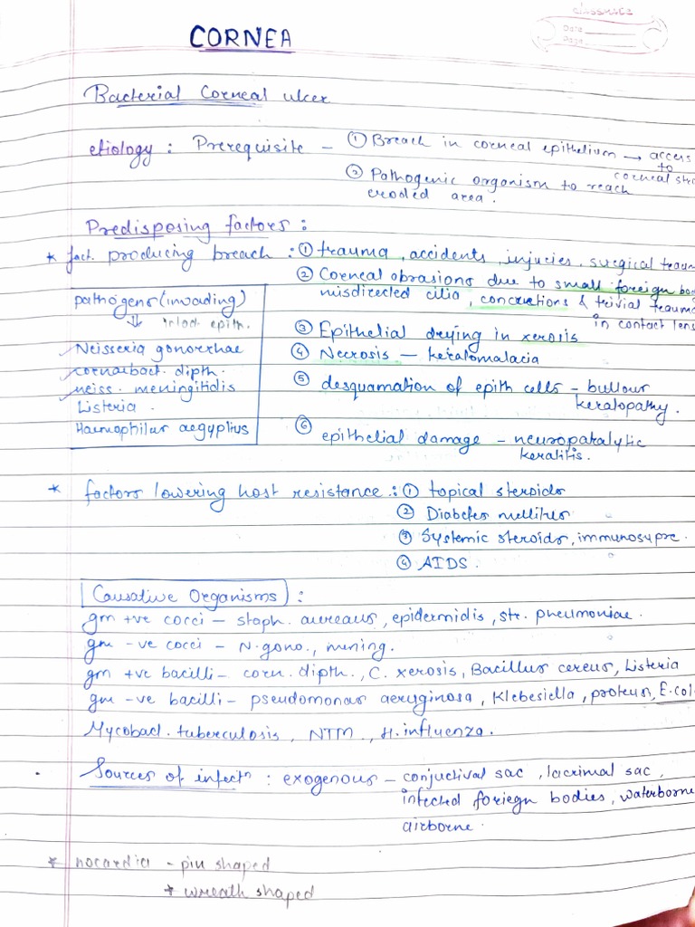 Opthalm Notes | PDF