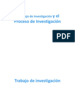 El Trabajo de Investigacion Conti