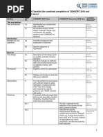 Fillable CONSORT Outcomes 2022 Checklist With CONSORT 20101