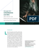 Artículo - 6 - Selección de CRM en Las Pymes Colombianas Con B2C Del Sector de Telecomunicaciones Recomendaciones