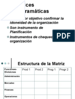 Matrices Programaticas