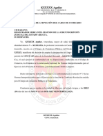 Carta de Comisario Del ABASTO PRINCIPAL ANAM CARGAR