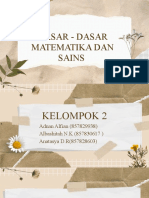 Kelompok 2 Matematika & Sains