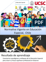 Normativa Vigente en Educación Especial, Chile
